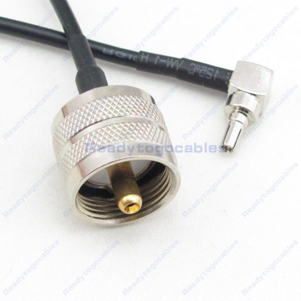 RA CRC9 Male To UHF Male PL259 RG174 Cable