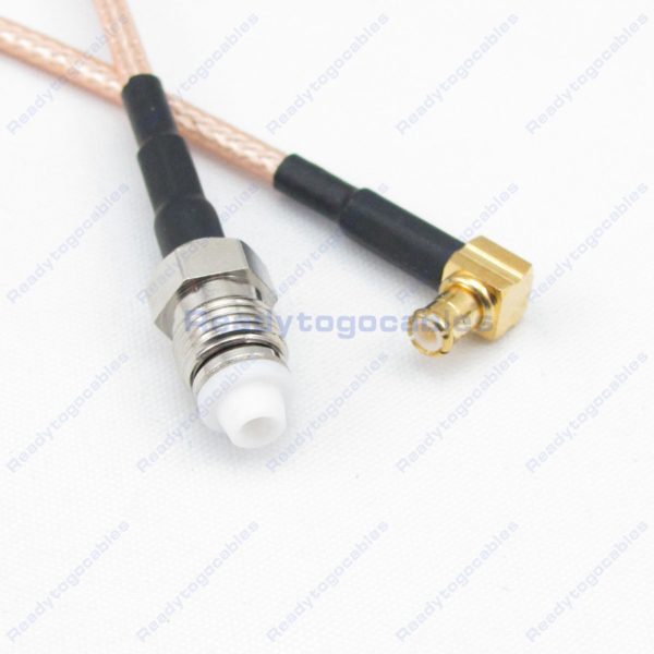 RA MCX Male To FME Female RG316 Cable