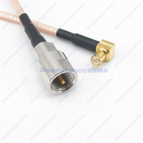 RA MCX Male To FME Male RG316 Cable
