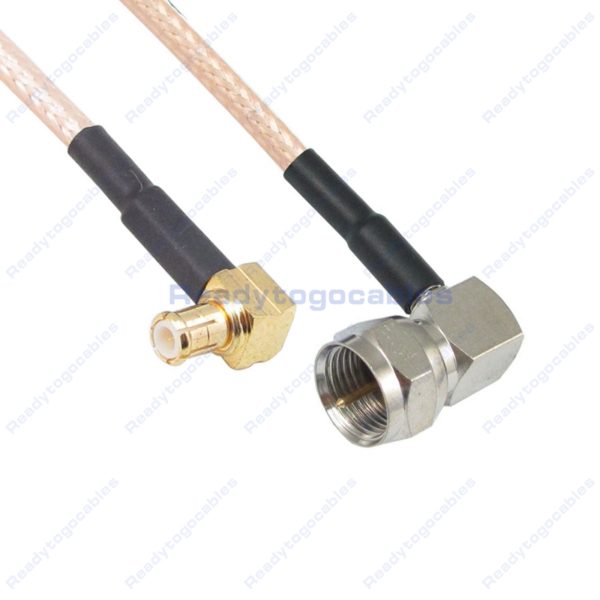 RA MCX Male To RA F Male RG316 Cable