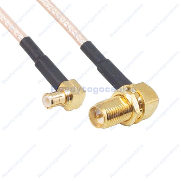 RA MCX Male To RA RP SMA Female RG316 Cable