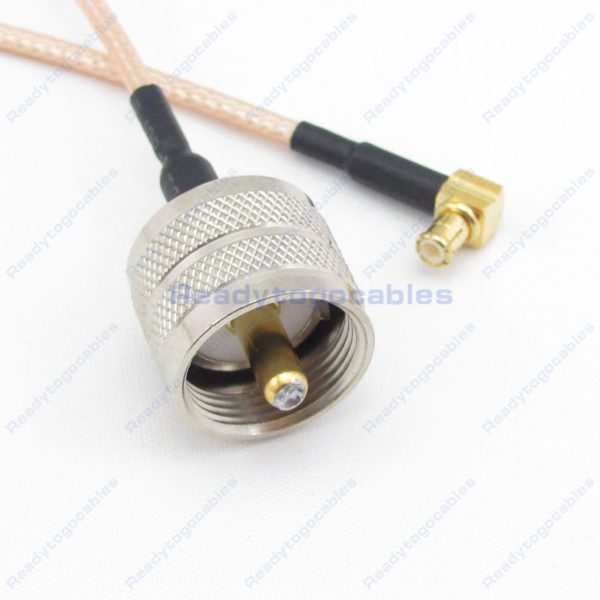 RA MCX Male To UHF Male PL259 RG316 Cable