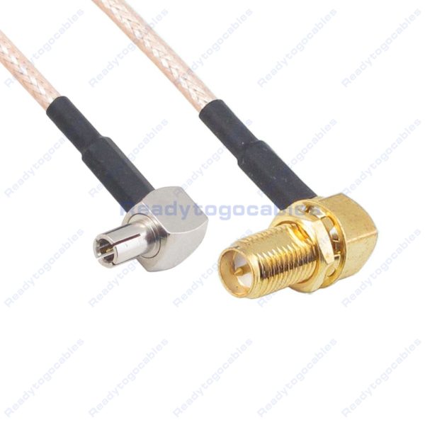 RA RP SMA Female To RA TS9 Male RG316 Cable