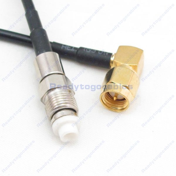 RA SMA Male To FME Female RG174 Cable