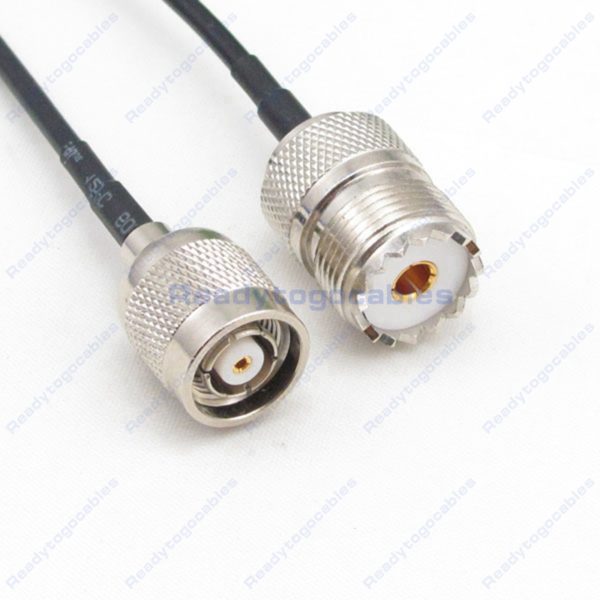 RP TNC Male To UHF Female SO239 RG174 Cable