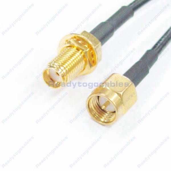 SMA Male To SMA Female RG174 Cable